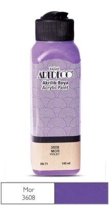 Artdeco Akrilik Boya 140 ml.Mor - 1