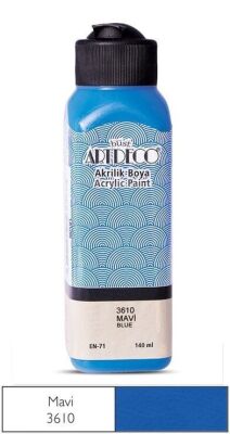 Artdeco Akrilik Boya 140 ml.Mavi - 1