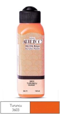 Artdeco Akrilik Boya 140 ml.Turuncu - 1