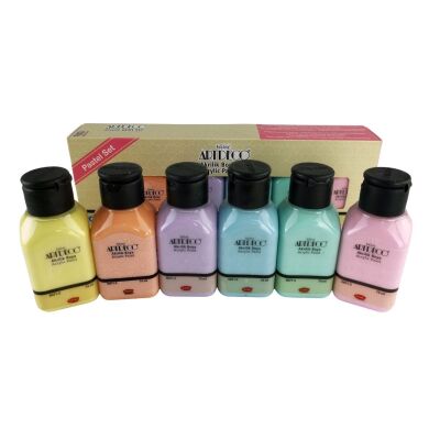 Artdeco Akrilik Boya 6x75ml Set - Pastel Renkler - 2