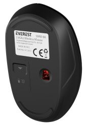 Everest SMW-88 Usb Siyah 2.4Ghz Kablosuz Mouse - 6