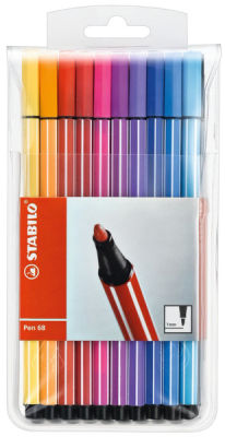 Stabilo Pen 68 20 Renk Askılı Paket - 1