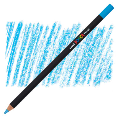 Uni Posca Pencil Kuru Boya Kalemi Açık Mavi - 1