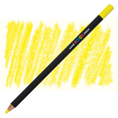 Uni Posca Pencil Kuru Boya Kalemi Limon Sarısı - 1